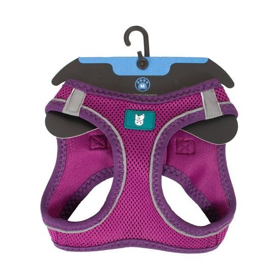 Farm company soft mesh postroj pro psy fialový 3XS 24-28cm