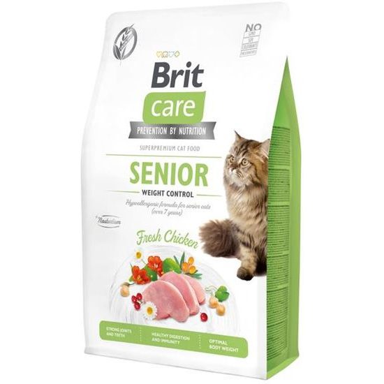 Brit Care Cat Grain-Free Senior Weight Control 2 kg
