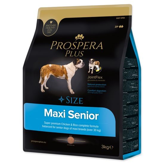 Prospera Plus Krmivo Maxi Senior kuře s rýží 3kg