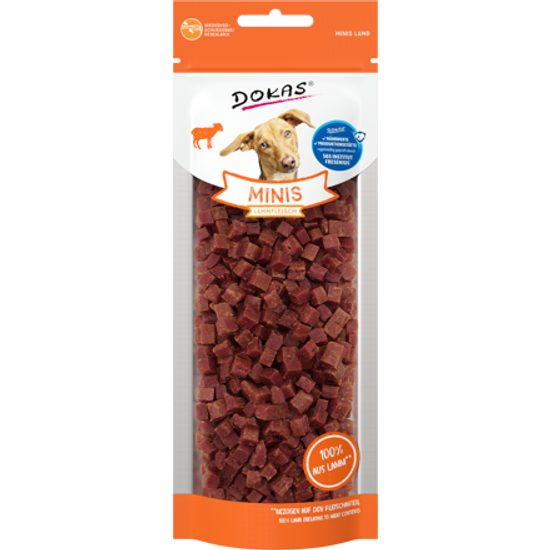 Dokas Minis Kostičky z jehněčího masa 70 g