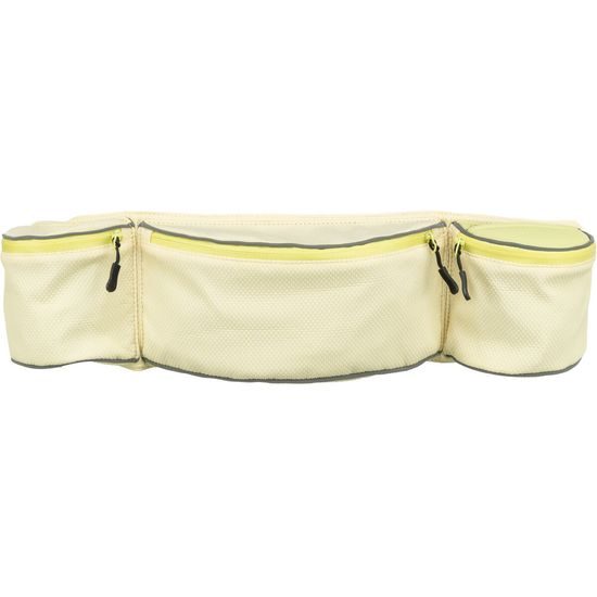 TRIXIE BAGGY Belt maxi ledvinka 44x33x18 cm/pas 62-125 cm žlutá/šedomodrá/lila LIMITOVANÁ NABÍDKA