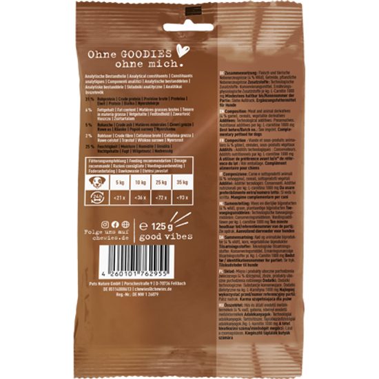 Chewies Goodies se zvěřinou 125 g