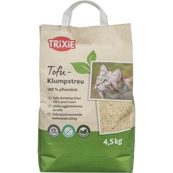 Trixie TOFU 100% rostlinné hrudkující stelivo 4,5 kg