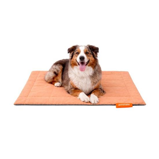 Aminela podložka s obalem L 120x80 oranžová