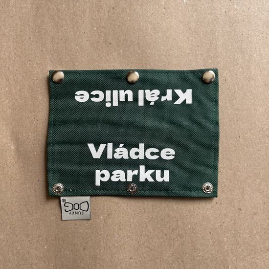 FUNKY DOG Návlek na vodítko originální nápisy