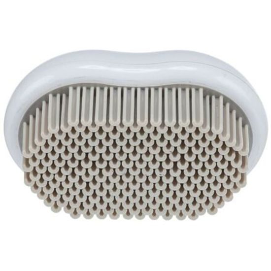 Trixie Kartáč na textil sgumovými štětinami 7x10cm TPR/plast