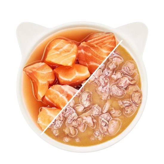 WOW Cat Kapsička Sauce Losos Adult 85g