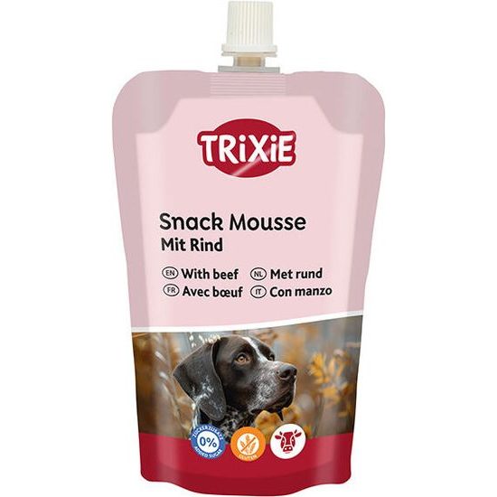 Trixie Snack Mousse pěna s hovězím pamlsek pro psy 200 g
