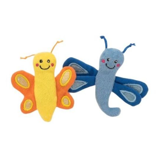 ZippyPaws ZippyClaws Motýl a vážka se šantou