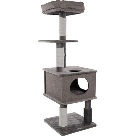 Flamingo Škrabadlo Teor šedé 142cm