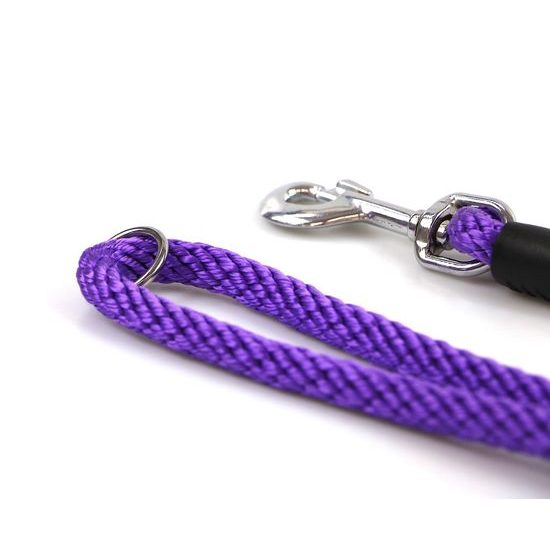 Aminela lanové vodítko 12mm/150cm fialové