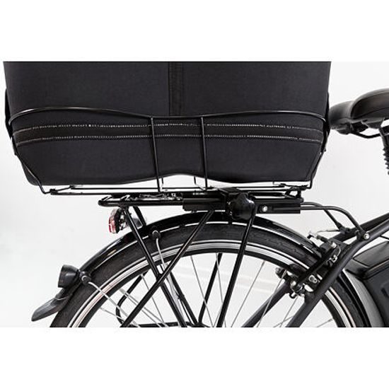 Trixie Přepravka na kolo LONG na široký nosič 29x42x60cm černá (max 8kg)