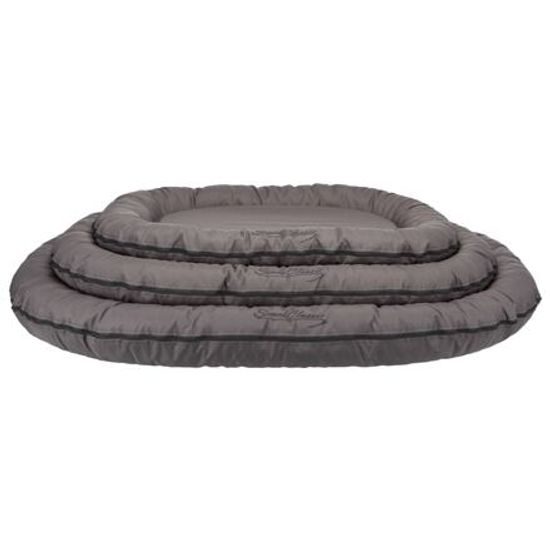 Trixie STRONG Edition oválný polštář SAMOA s okrajem 80x60cm šedá