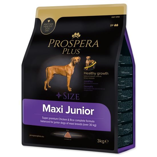 Prospera Plus Krmivo Maxi Junior kuře s rýží 3kg