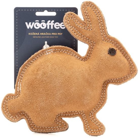 Wooffee kožená hračka Králíček