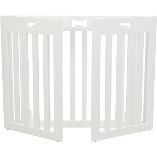 Trixie Branka pro psy 3 díly 82-124x61cm bílá