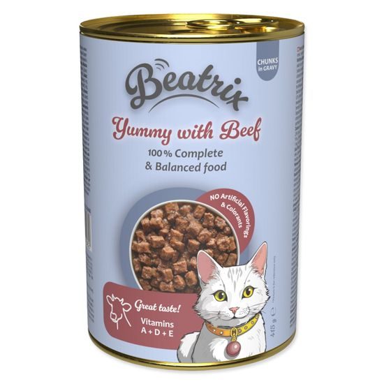 Beatrix Konzerva Beatrix Adult s hovězím 415g