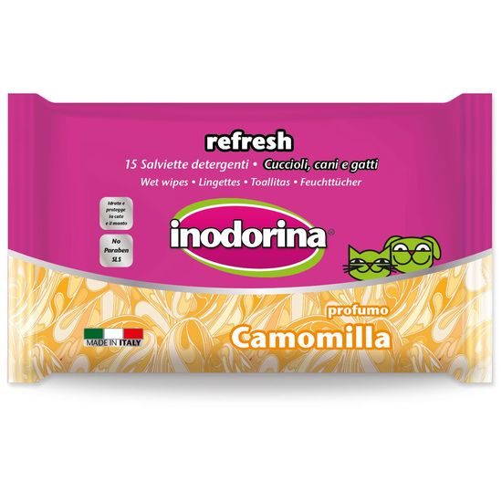 Inodorina Ubrousky na oči a uši Heřmánek 15ks