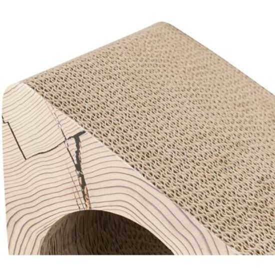 Trixie Škrabací rampa s vytahovacím válcem tyrkysová 48cm