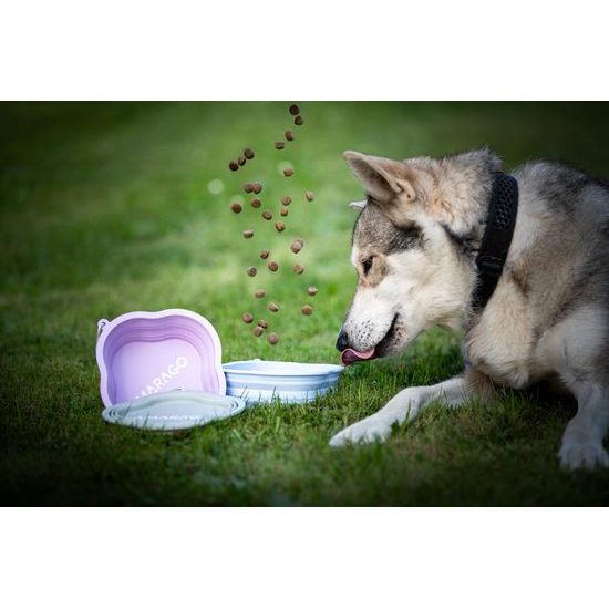 Amarago silikonová skládací miska 1000ml šedá