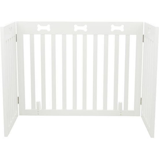 Trixie Branka pro psy 3 díly 82-124x61cm bílá