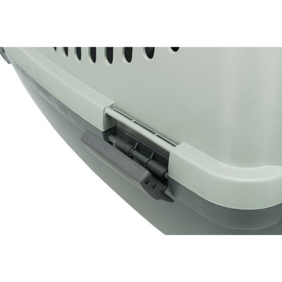 Trixie Be Eco transportní box CAPRI III S: 40x38x61cm (max 12kg) antracitová/šedozelená