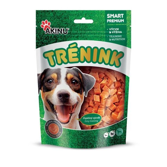 Akinu Trénink Kachní kostky pamlsek pro psy 120 g