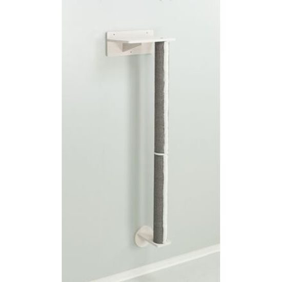 Trixie Lezecký set na stěnu 1 2xsisal sloupek 35x150x25cm bílá/šedá