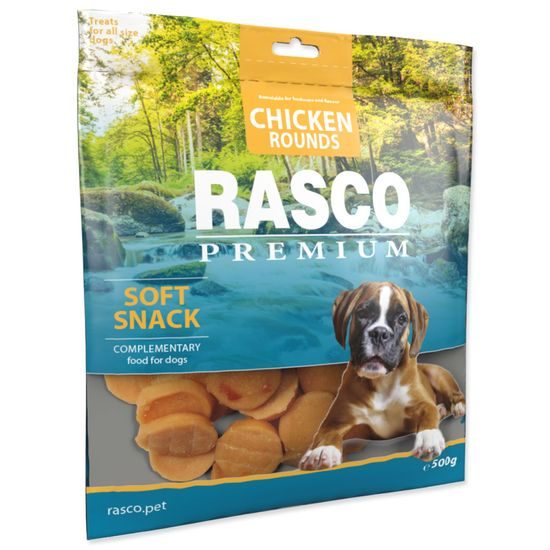 Rasco Premium Pochoutka kuřecí kolečka 500g