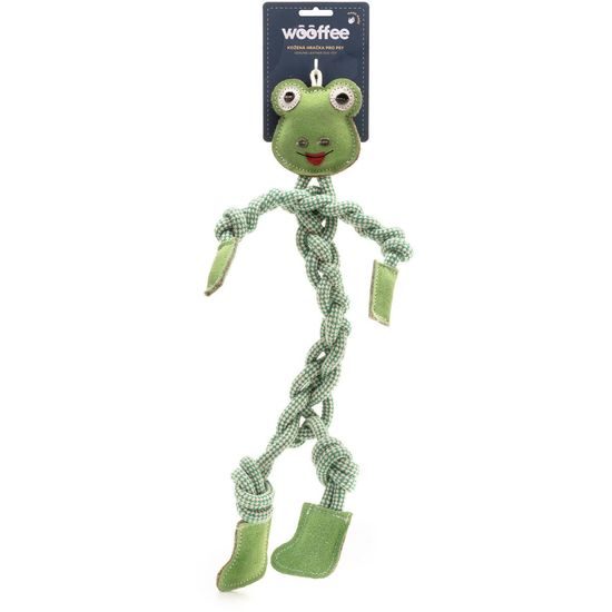 Wooffee provazový dlouhán Žába