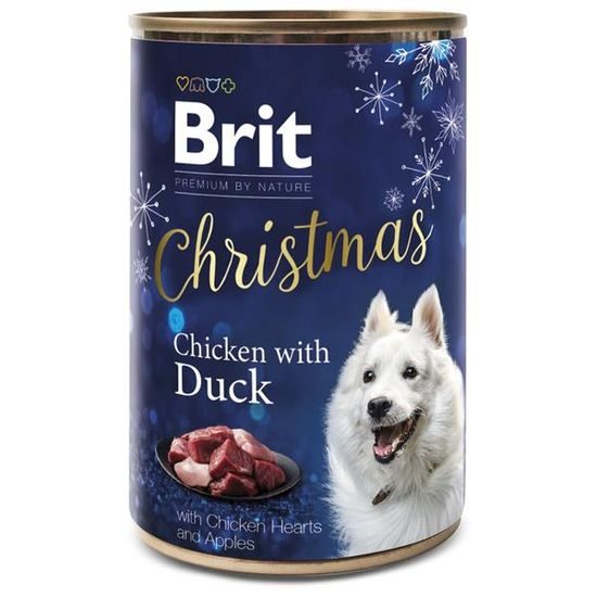 Brit Premium by Nature Dog konzerva Christmas 400 g