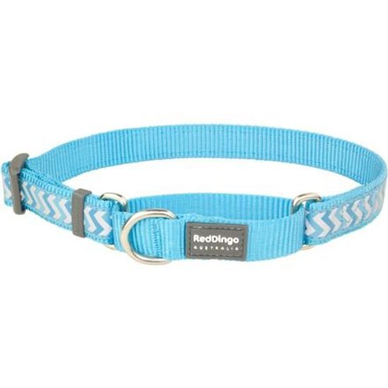 Red Dingo Obojek polostahovací 2cm x 33-50cm reflexní