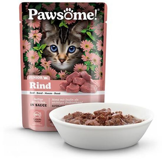 Pawsome! Junior s hovězím masem 85 g