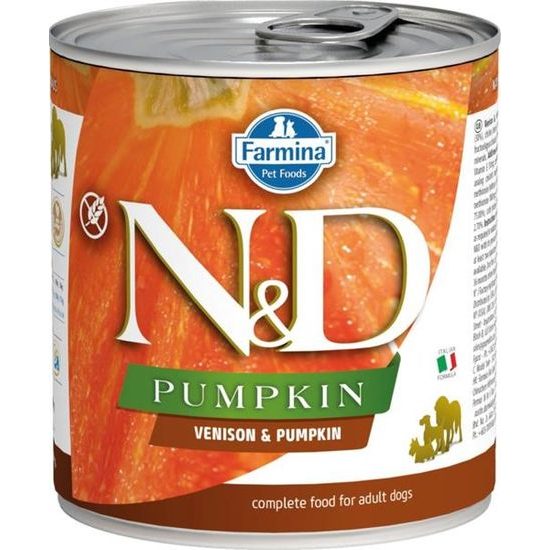 N&D PUMPKIN Dog konzerva Venison & Pumpkin 285 g