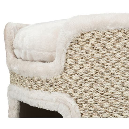 Trixie Škrabadlo kočičí věž RIA 37cm světle šedé/přírodní