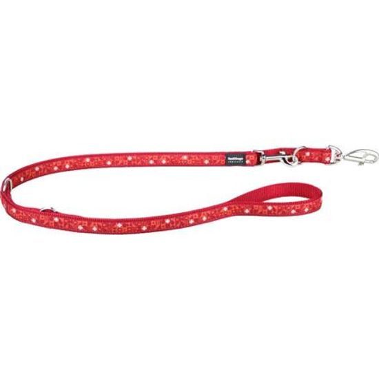 Red Dingo Vodítko přepínací 15 mm x 2 m Swiss Cross