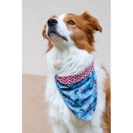 FUNKY DOG Vánoční šátek pro psy