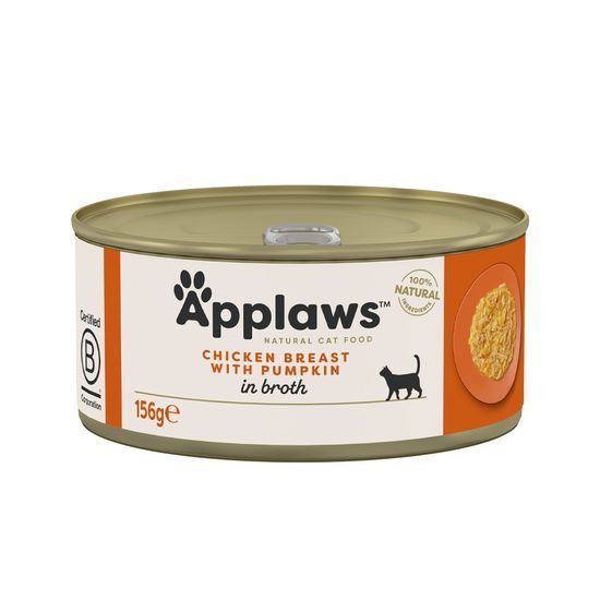 Applaws konzerva Cat Kuřecí prsa s dýní