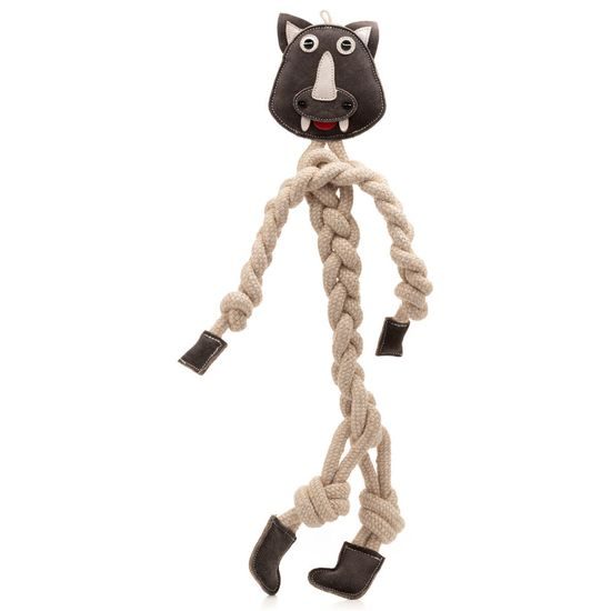 Wooffee provazový dlouhán Nosorožec