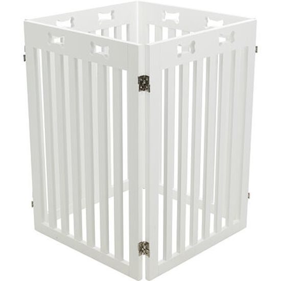 Trixie Branka pro psy 4 díly 60-160x75cm bílá