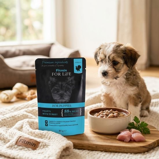 Fitmin For Life Krůtí kapsička pro štěňata 85 g