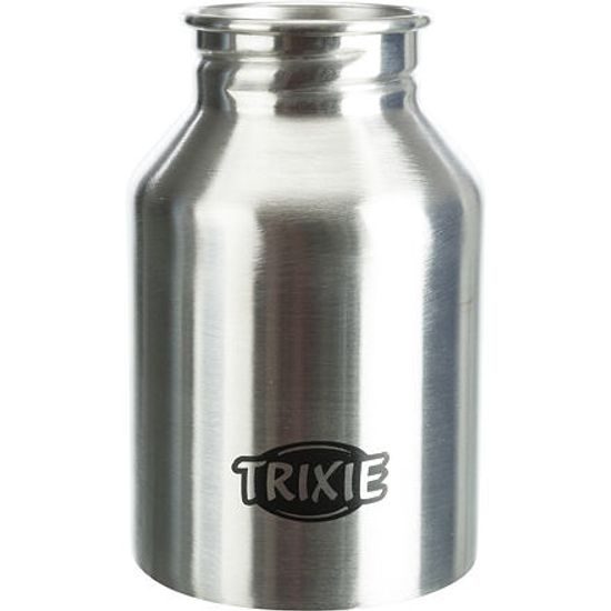 Trixie Láhev kovová s plastovou miskou 300ml