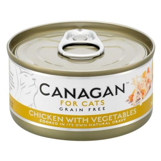 Canagan Cat konzerva Kuře se zeleninou 75 g