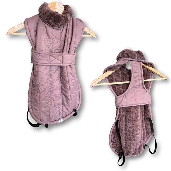 FUNKY DOG Pláštenka pro psa starorůžová