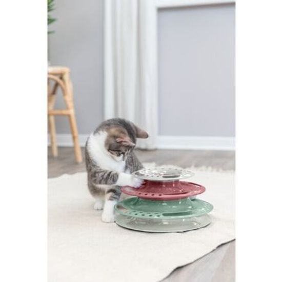 Trixie Kruhová věž/bubínek s míčky 25cmx13cm