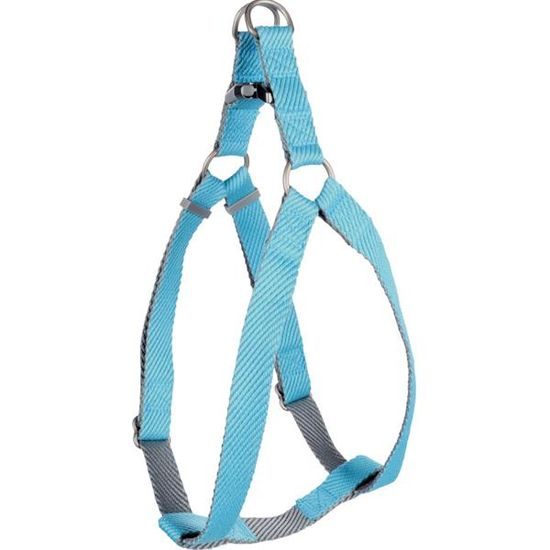 Flamingo Postroj nylon Elly modrý 2,5x60-90cm