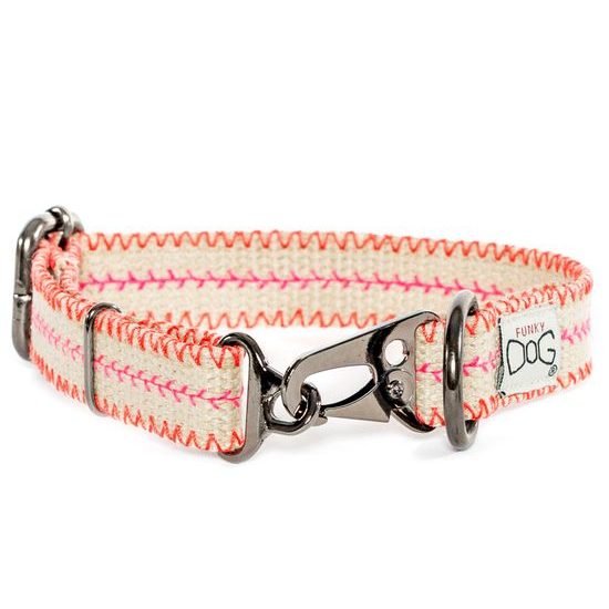 FUNKY DOG Konopný ekologický obojek pro psa