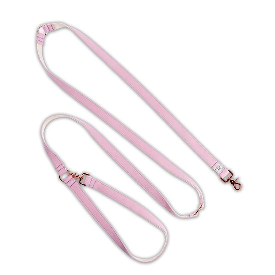 FUNKY DOG Konopné přepínací vodítko pro psa 3 m lila