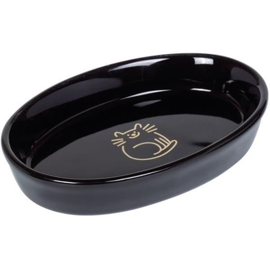 Nobby Miska cat keramická ovál Golden Cat 120ml