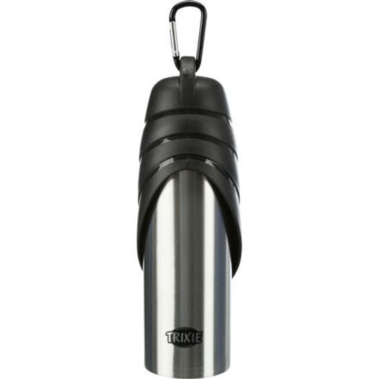 Trixie Láhev kovová s plastovou miskou 750ml